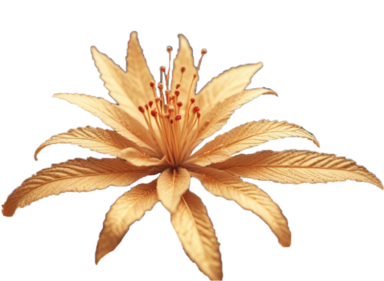 Gold flower